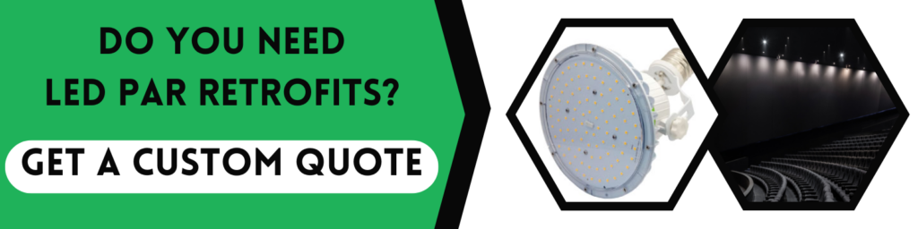 Auditorium plug-and-play LED lamps