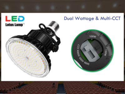 Introducing the Dual-Wattage, Color-Selectable HyLite Lotus Lamp