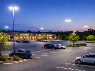 How to Improve Parking Lot Lighting Brightness and Uniformity
